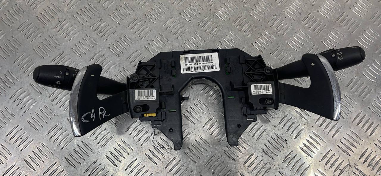 переключатель подрулевой (стрекоза) Citroen C4 Grand Picasso 1 поколение 2009, 96656018XT