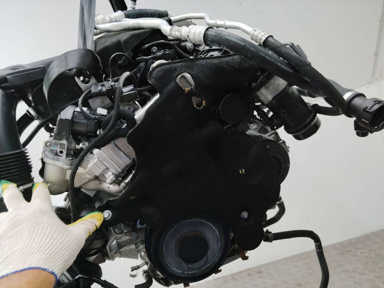 защита (кожух) ремня ГРМ BMW X5 F15 2017, 3.0 л., дизель, АКПП, 849056901