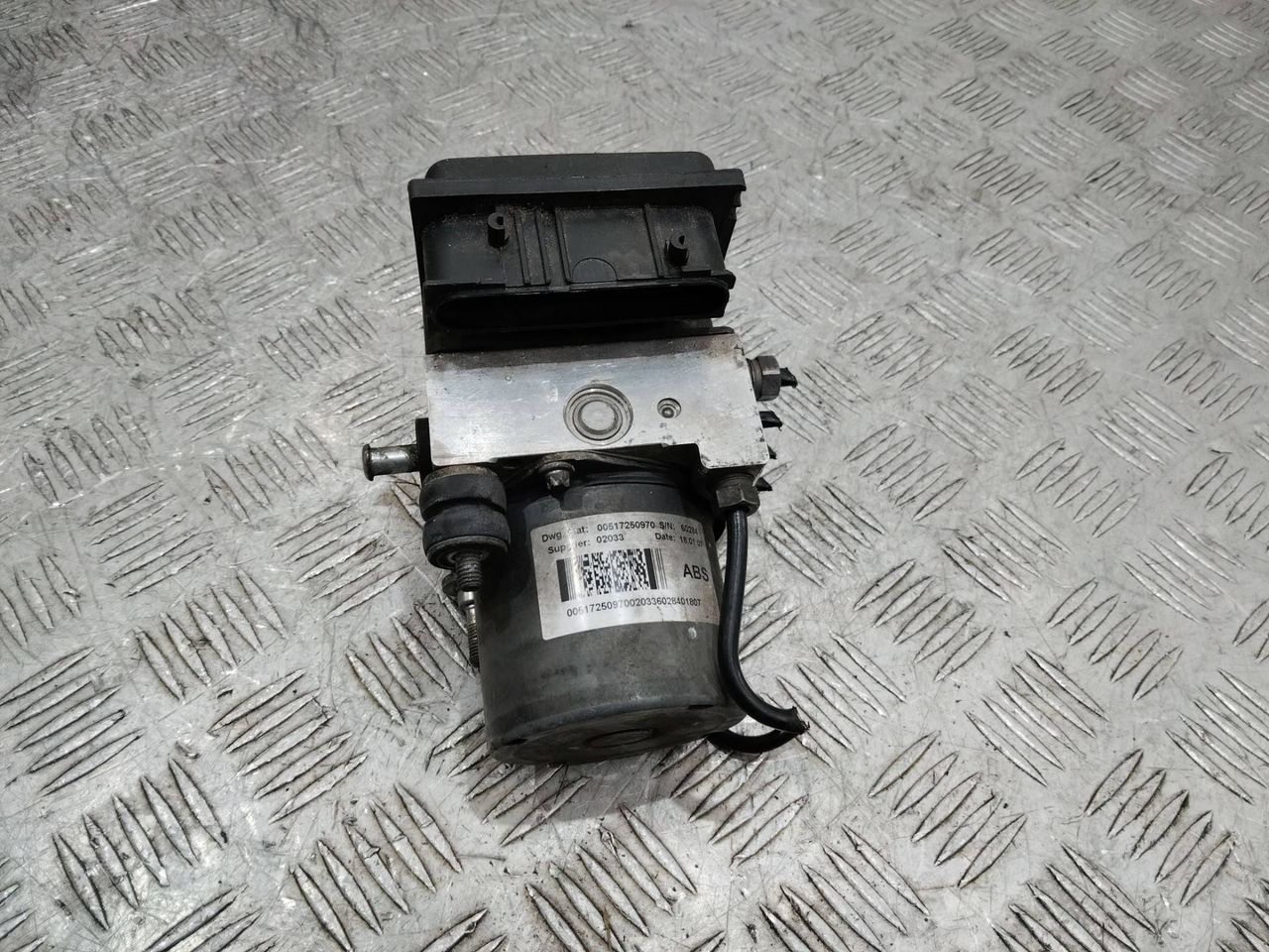 блок ABS Citroen Jumper 2 поколение 2007, 00517250970