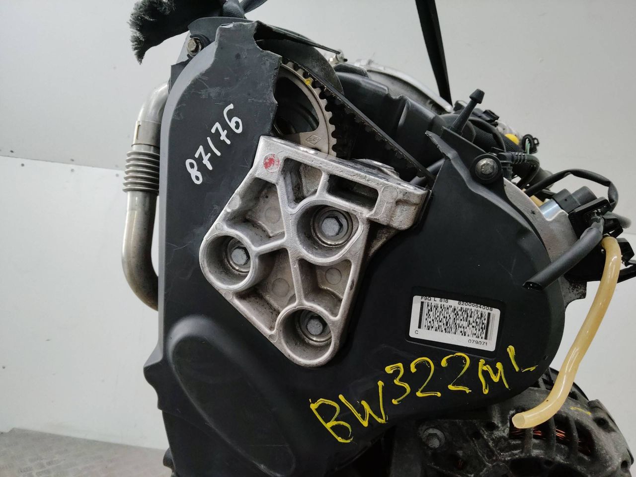 кронштейн двигателя Renault Megane 2 поколение [рестайлинг] 2007, 1.9 л., дизель, МКПП