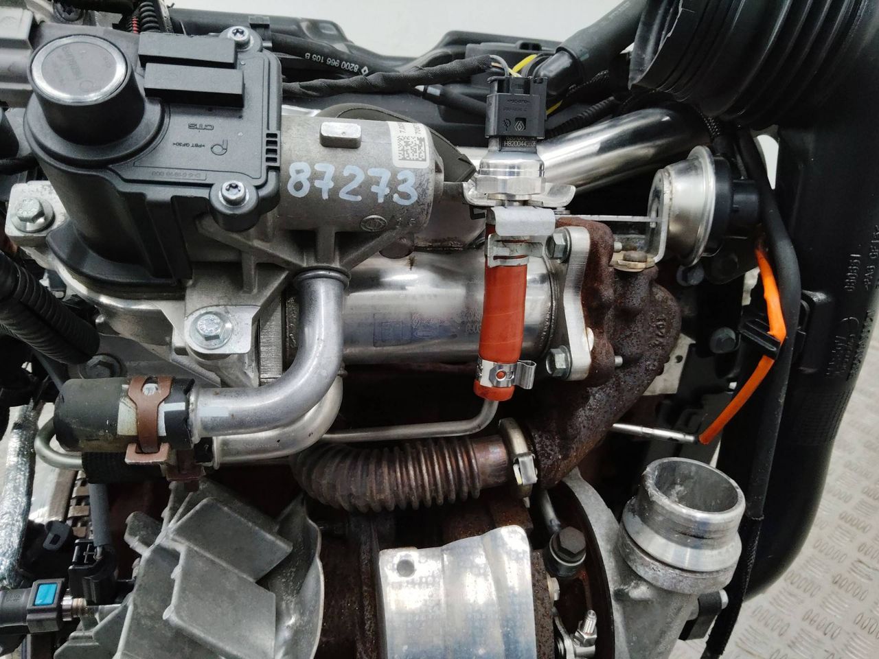 охладитель EGR / Радиатор EGR Renault Duster 1 поколение 2012, 1.5 л., дизель, МКПП, 8200912059