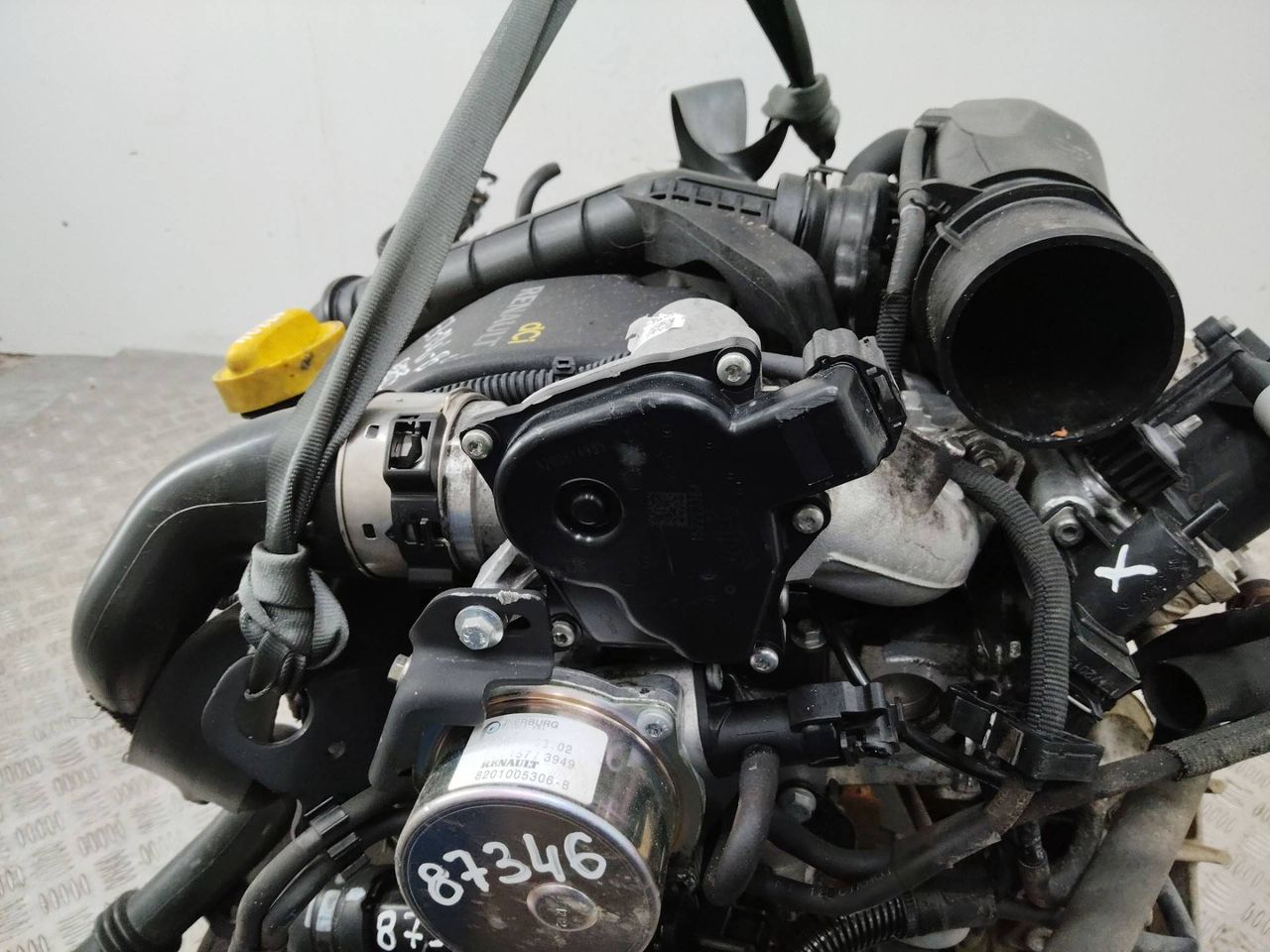 заслонка дроссельная Renault Clio 3 поколение [рестайлинг] 2012, 1.5 л., дизель, МКПП, 8200614985