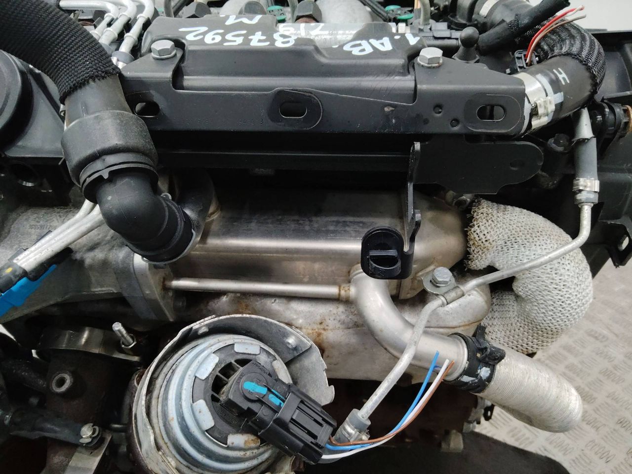 охладитель EGR / Радиатор EGR Peugeot 807 1 поколение 2008, 2.2 л., дизель, МКПП