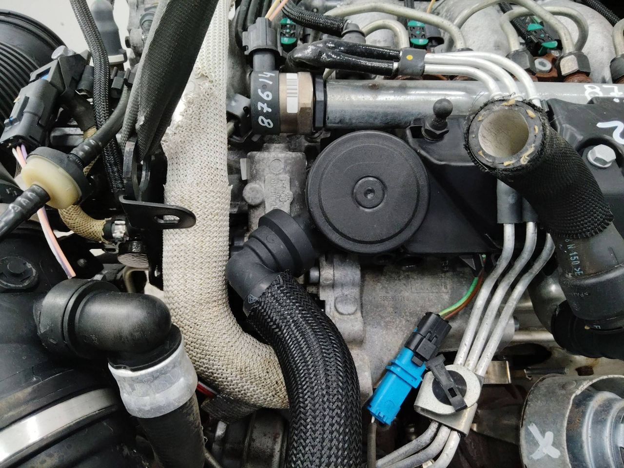 клапан EGR Peugeot 807 1 поколение 2008, 2.2 л., дизель, МКПП