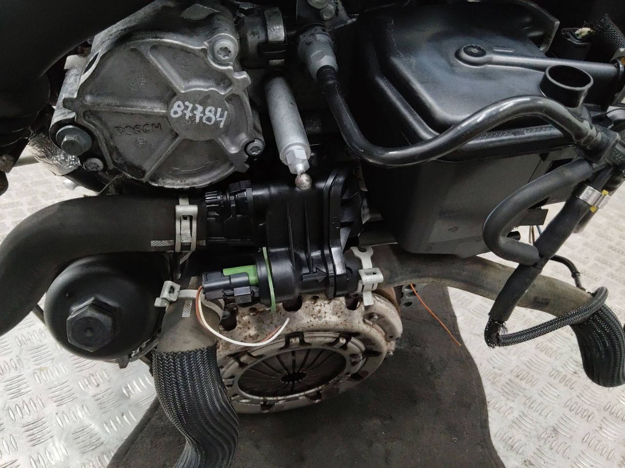 корпус термостата Peugeot 207 1 поколение 2009, 1.6 л., дизель, МКПП