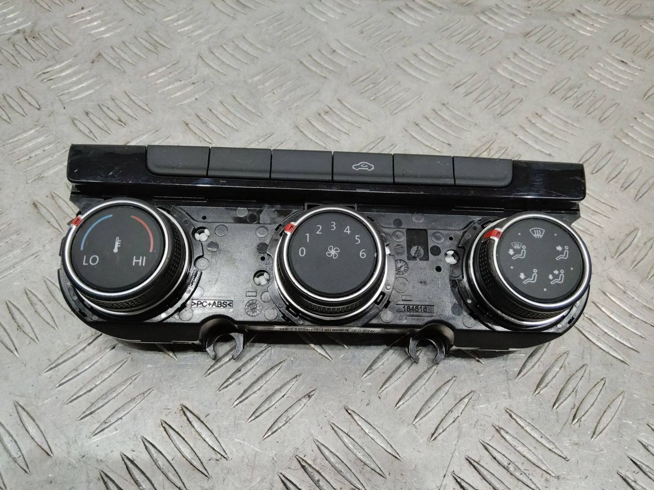 блок управления печки / климат-контроля Volkswagen Crafter 2 поколение 2022, 7C0907184