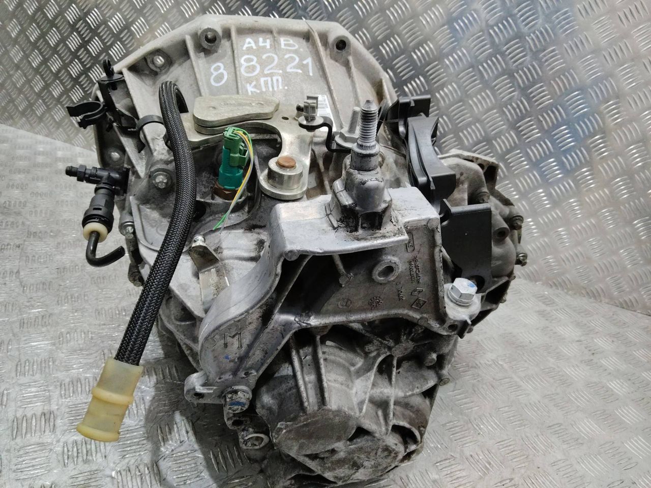 кронштейн КПП Renault Laguna 3 поколение 2009, 2.0 л., дизель, МКПП, 112470006N