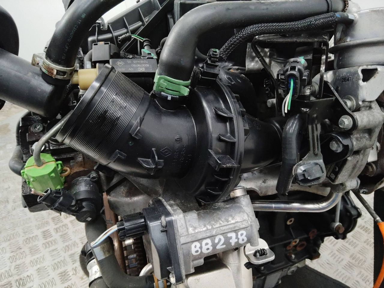 патрубок интеркулера Renault Trafic 3 поколение 2015, 1.6 л., дизель, МКПП, 165761844R