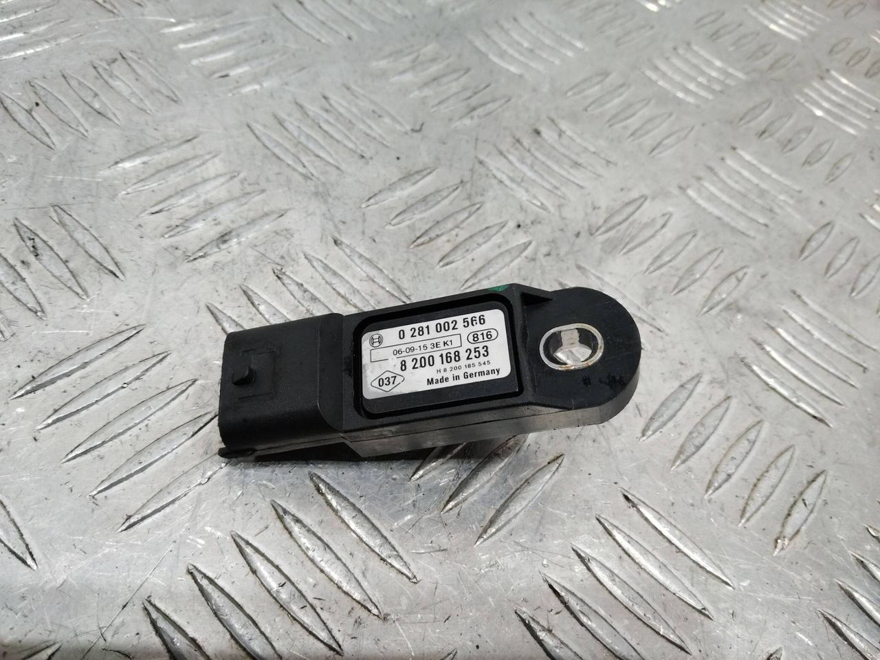 датчик абсолютного давления Renault Modus 1 поколение [рестайлинг] 2008, 1.5 л., дизель, МКПП, 8200168253