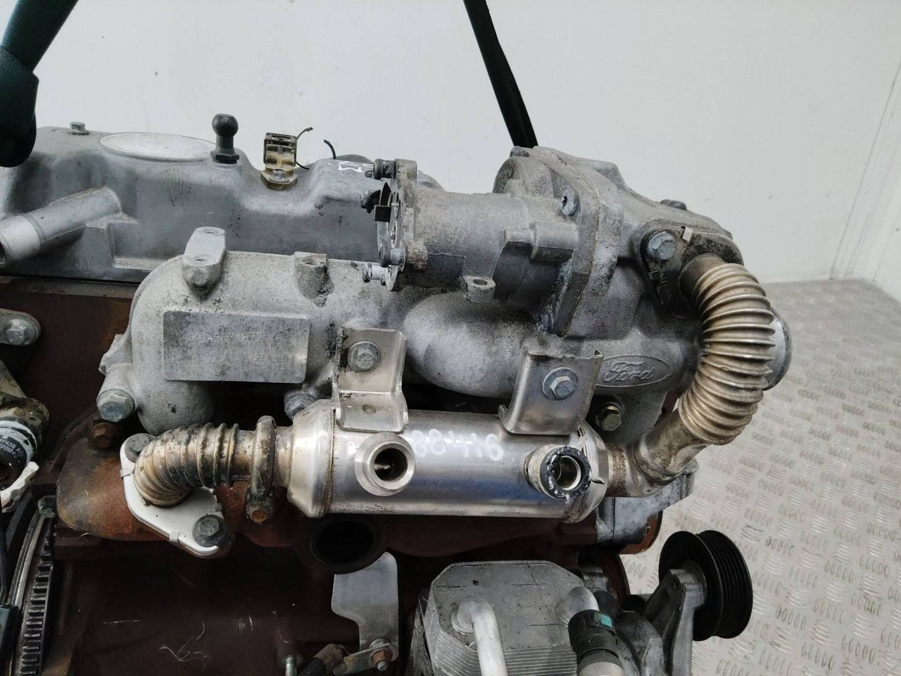 коллектор впускной Ford Focus 2 поколение 2006, 1.8 л., дизель, МКПП, 4M5Q9424CB