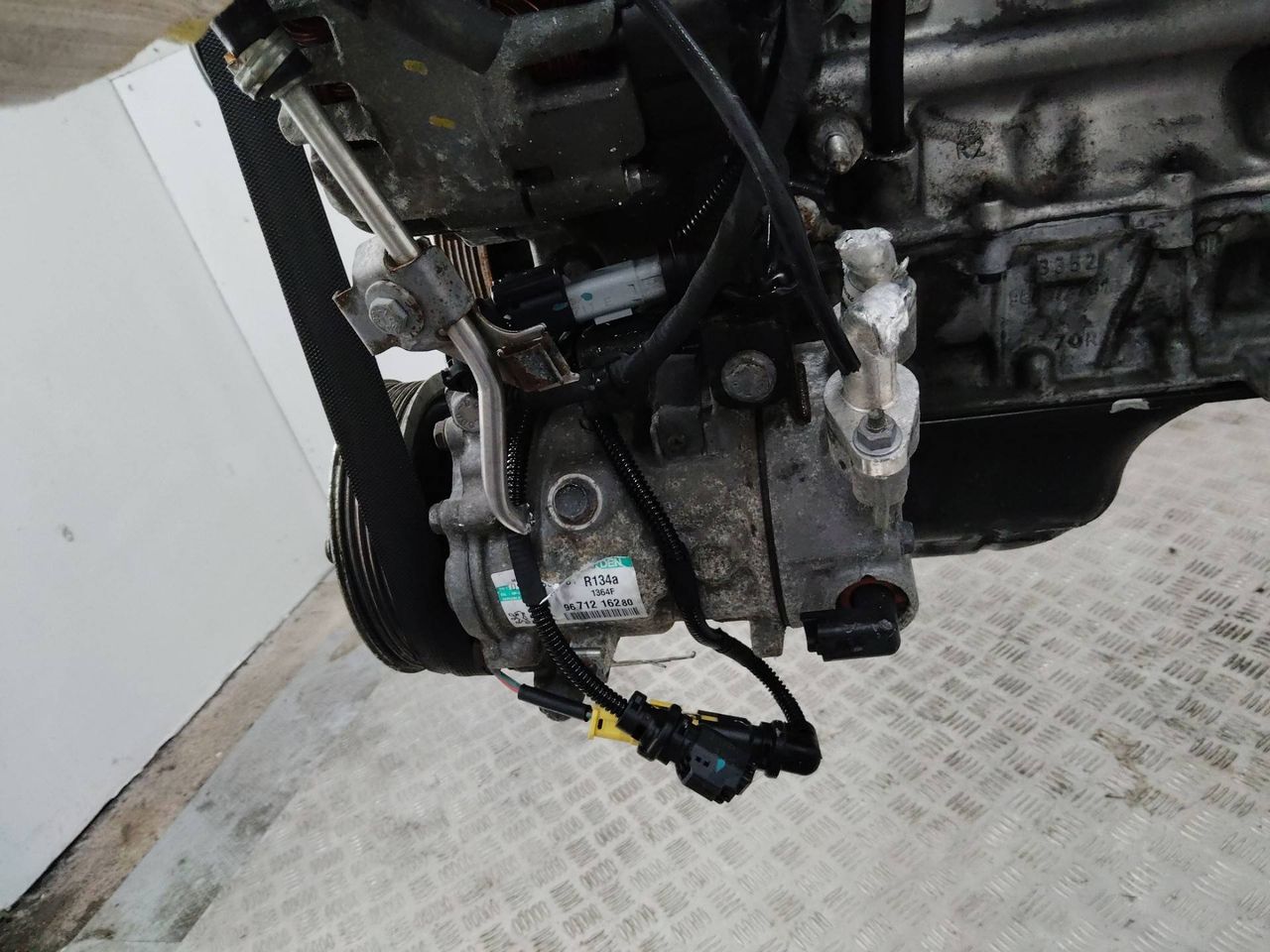 компрессор кондиционера Citroen C4 2 поколение 2011, 1.6 л., дизель, МКПП, 9671216280