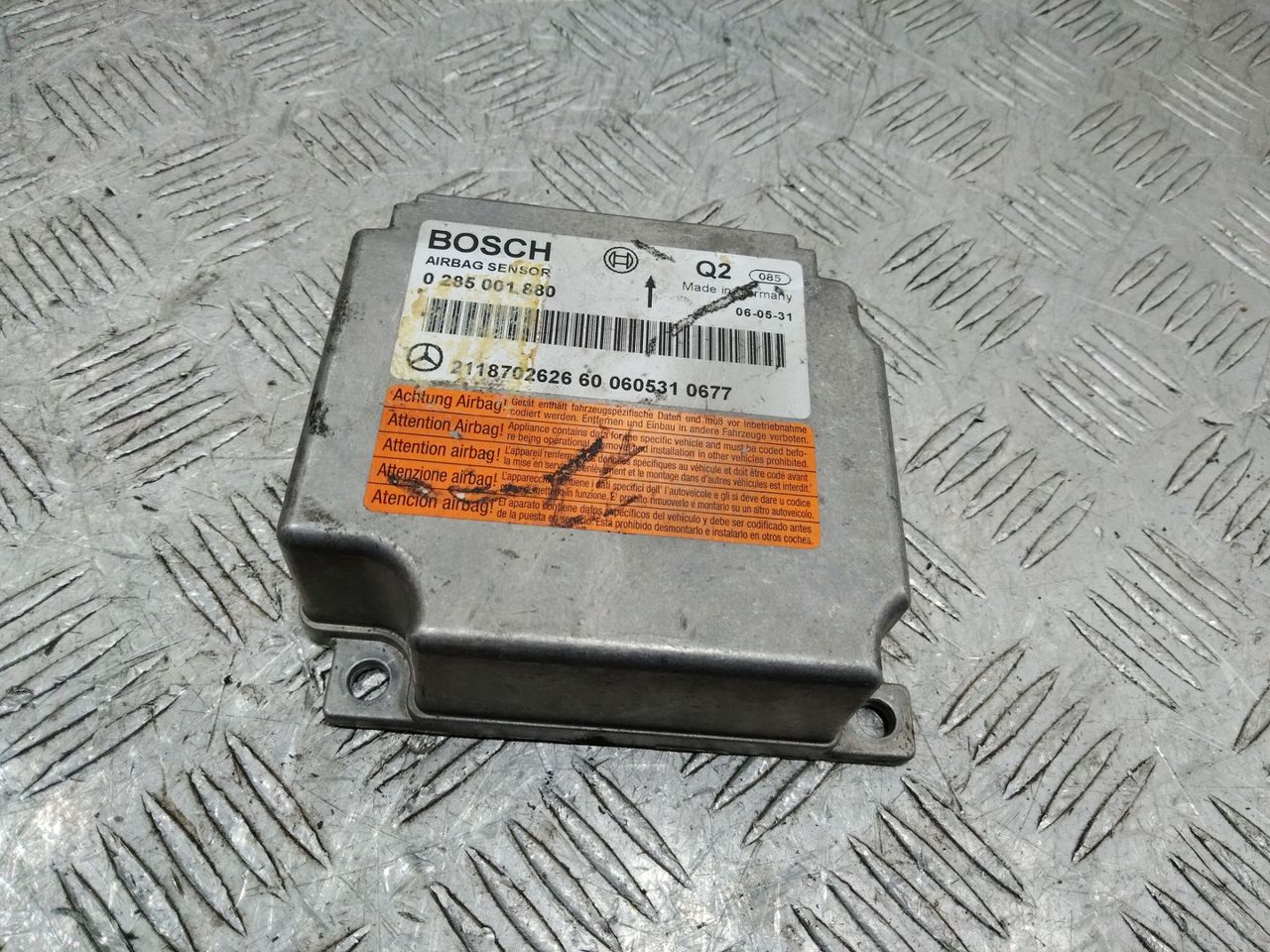 блок AirBag Mercedes-Benz E-Класс W124 [рестайлинг], 2118702626
