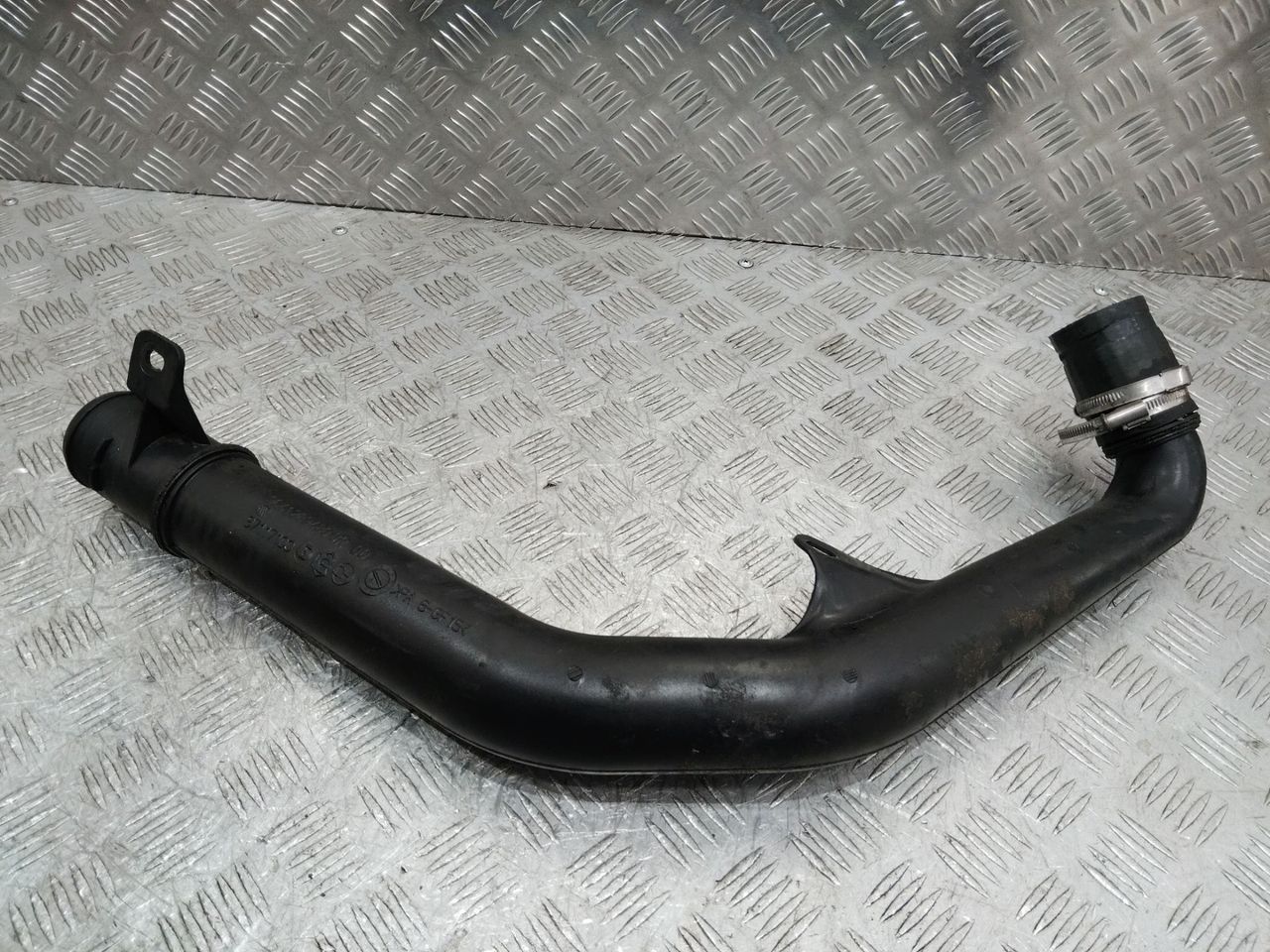 патрубок интеркулера Citroen C5 1 поколение 2003, 2.0 л., RHZ (DW10ATED), дизель, АКПП, 9641289480