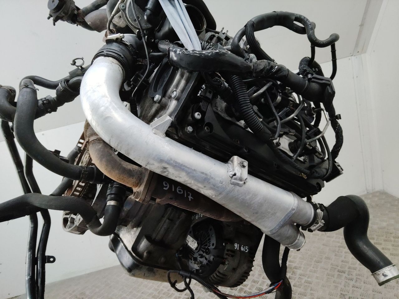 патрубок интеркулера Audi Q7 4L 2007, 3.0 л., BUG, дизель, АКПП