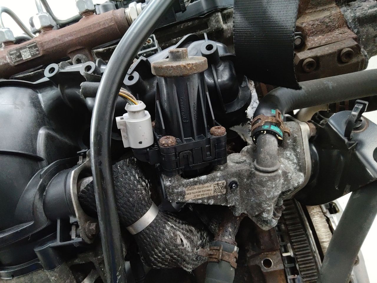 клапан EGR Ford Transit 7 поколение 2012, 2.2 л., дизель, МКПП, BK2Q-9D475-CB