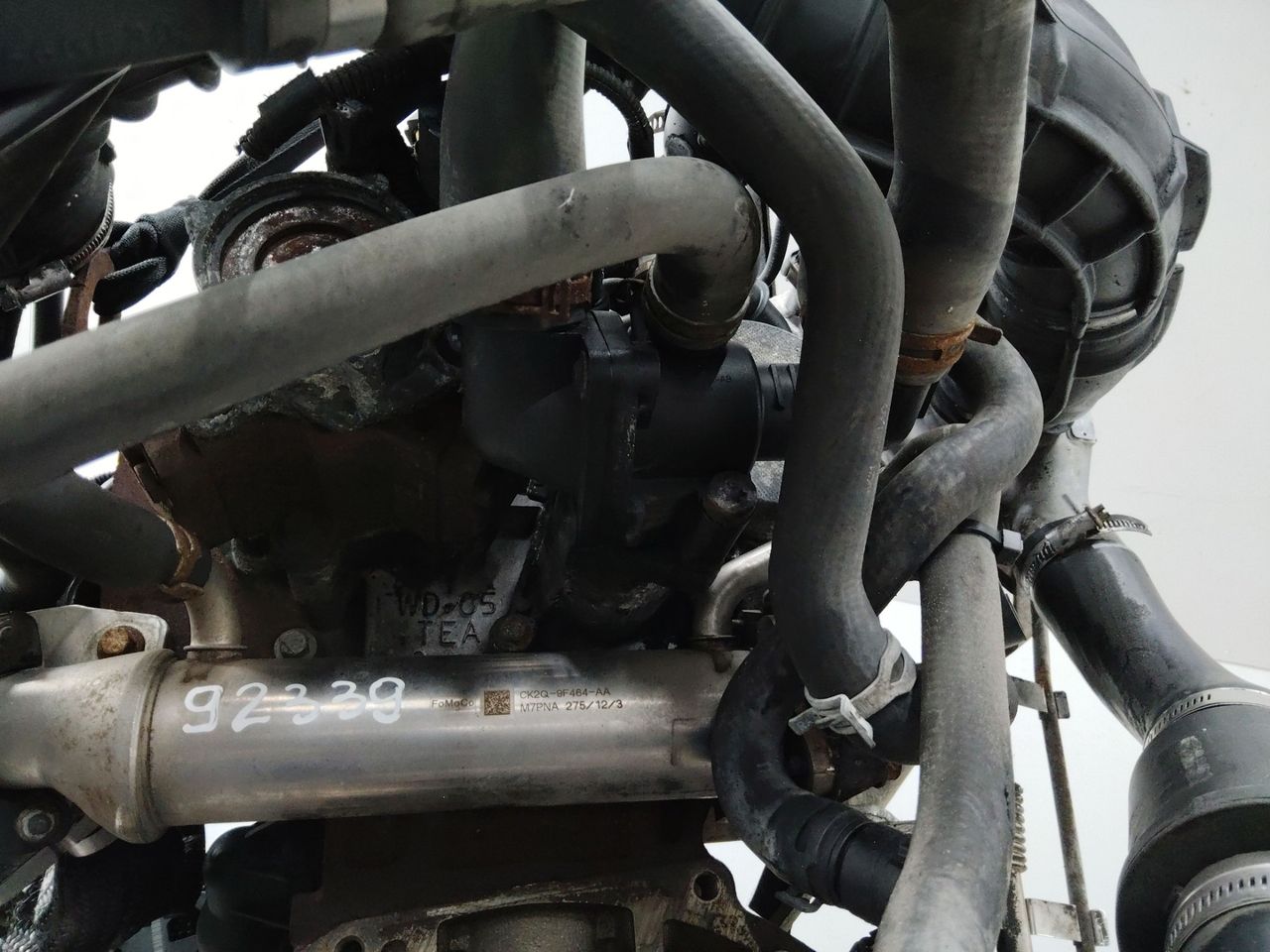 корпус термостата Ford Transit 7 поколение 2012, 2.2 л., дизель, МКПП