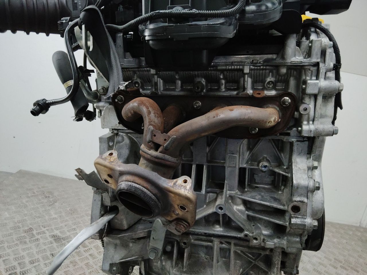 коллектор выпускной Renault Grand Scenic 3 поколение 2009, 2.0 л., M4R F 711, бензин, АКПП