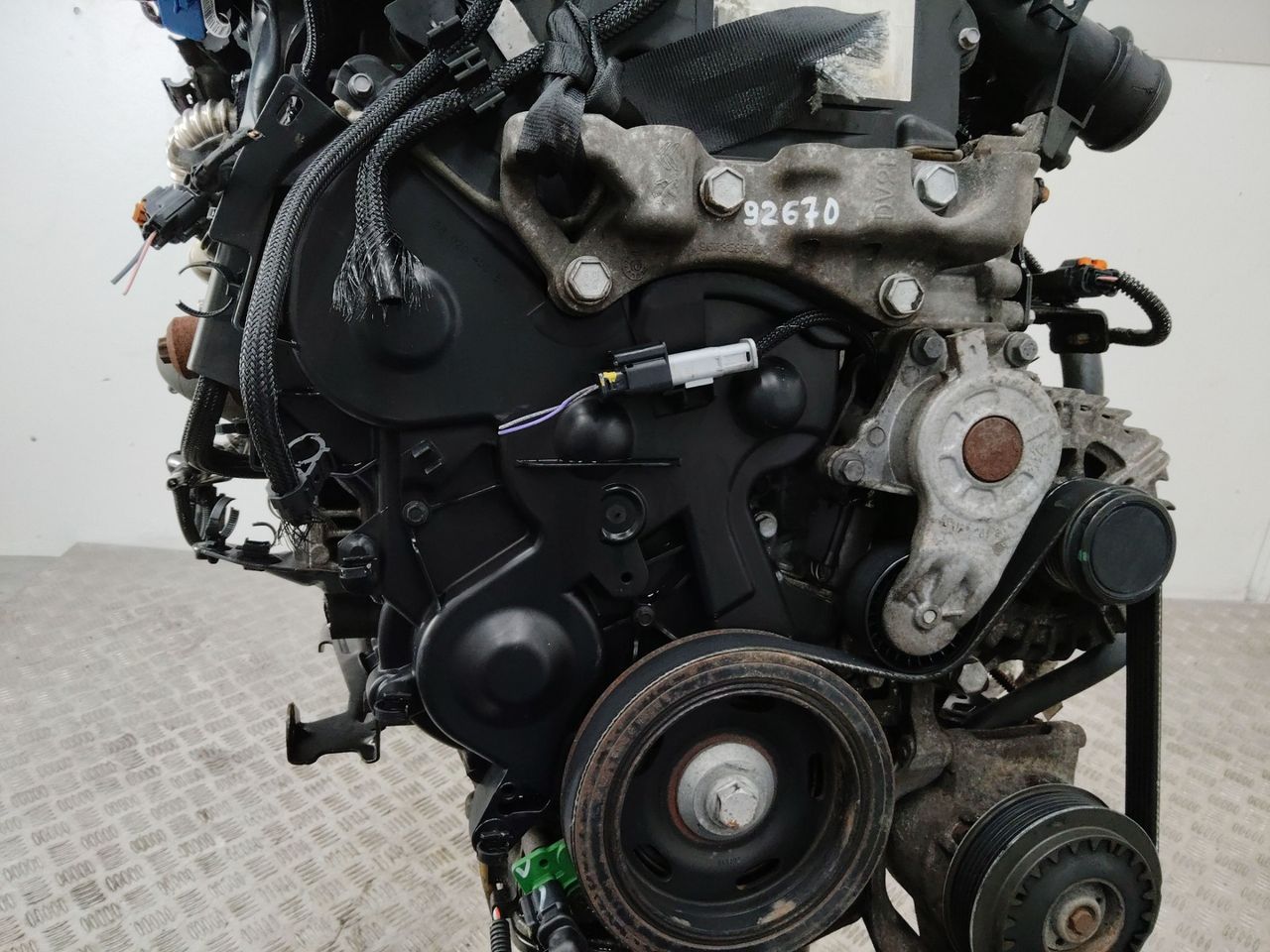 защита (кожух) ремня ГРМ Peugeot 308 T9 2016, 1.6 л., дизель, МКПП, 9802040680
