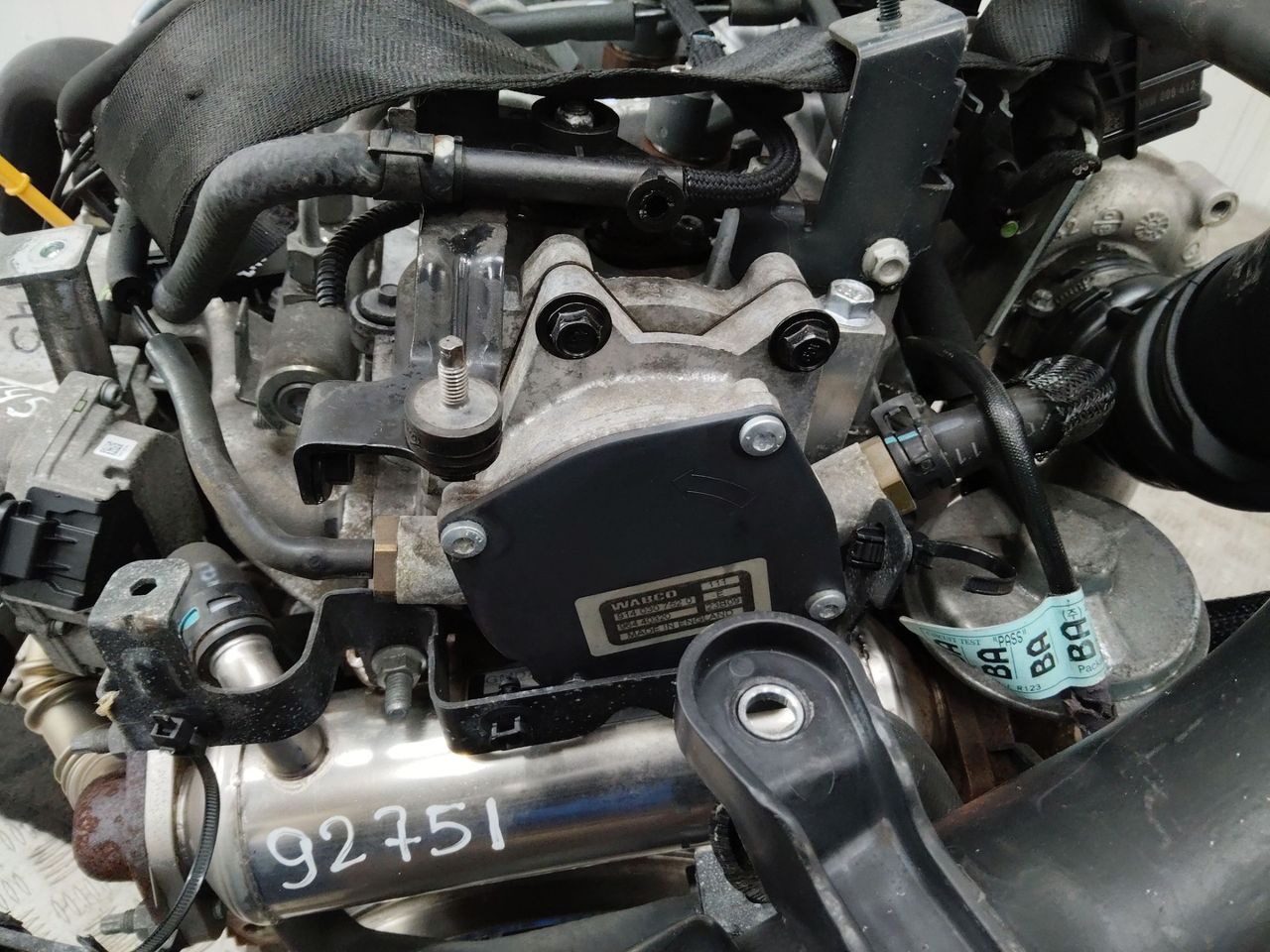 насос вакуумный Chevrolet Lacetti 1 поколение 2009, 2.0 л., Z 20 S1, дизель, МКПП, 96440320