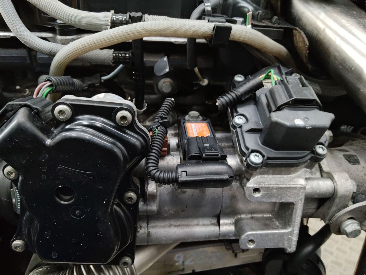 датчик абсолютного давления Renault Laguna 3 поколение 2010, 2.0 л., M9R 815, дизель, АКПП, 0281002958