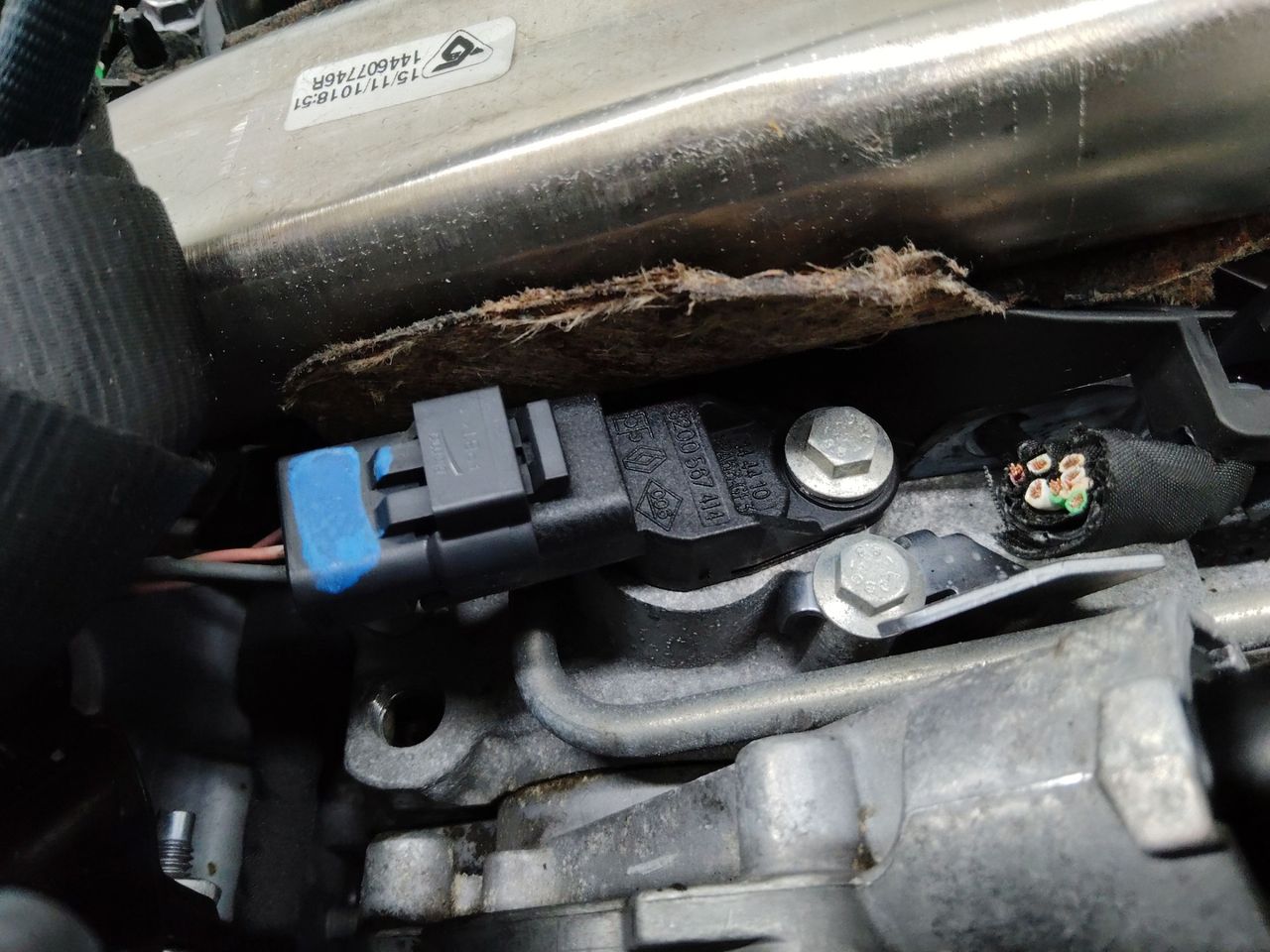 датчик распредвала Renault Laguna 3 поколение 2010, 2.0 л., M9R 815, дизель, АКПП, 8200567414