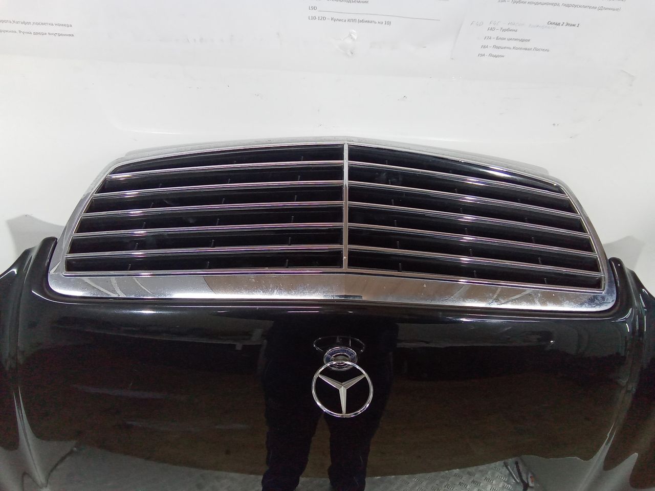 решетка радиатора Mercedes-Benz E-Класс W211/S211 2005