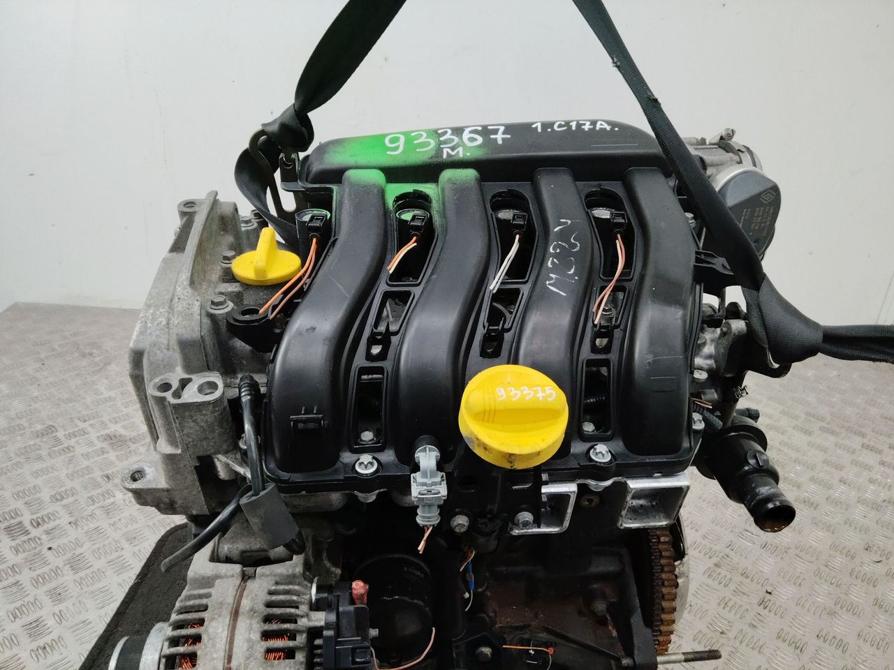топливная рампа Renault Modus 1 поколение 2006, 1.6 л., K4M 790, бензин