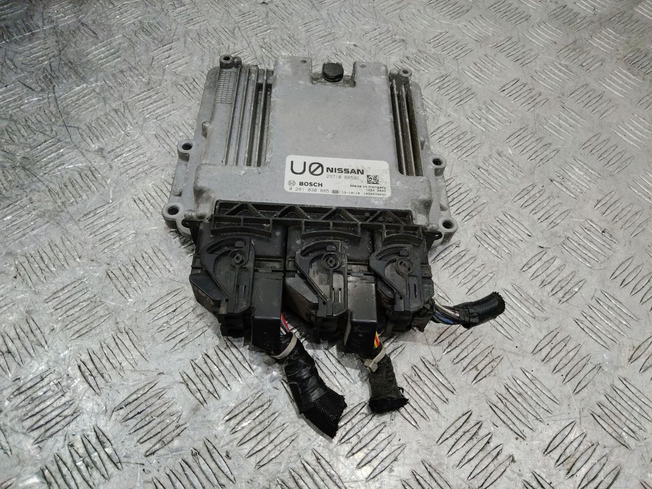 блок управления двигателем Nissan Qashqai 2 поколение 2013, 1.6 л., дизель, МКПП, 23710BB59C
