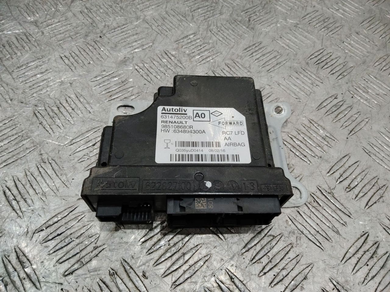 блок AirBag Renault Talisman 1 поколение 2016, 985108680R
