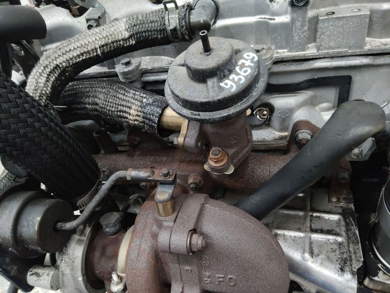коллектор выпускной Hyundai Trajet 1 поколение 2004, 2.0 л., D4EA, дизель, МКПП