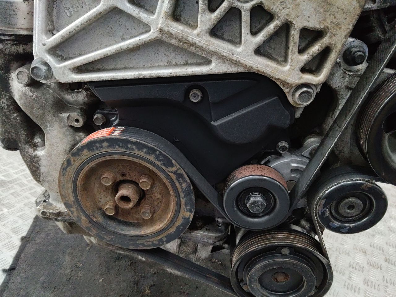 защита (кожух) ремня ГРМ Hyundai Trajet 1 поколение 2004, 2.0 л., D4EA, дизель, МКПП
