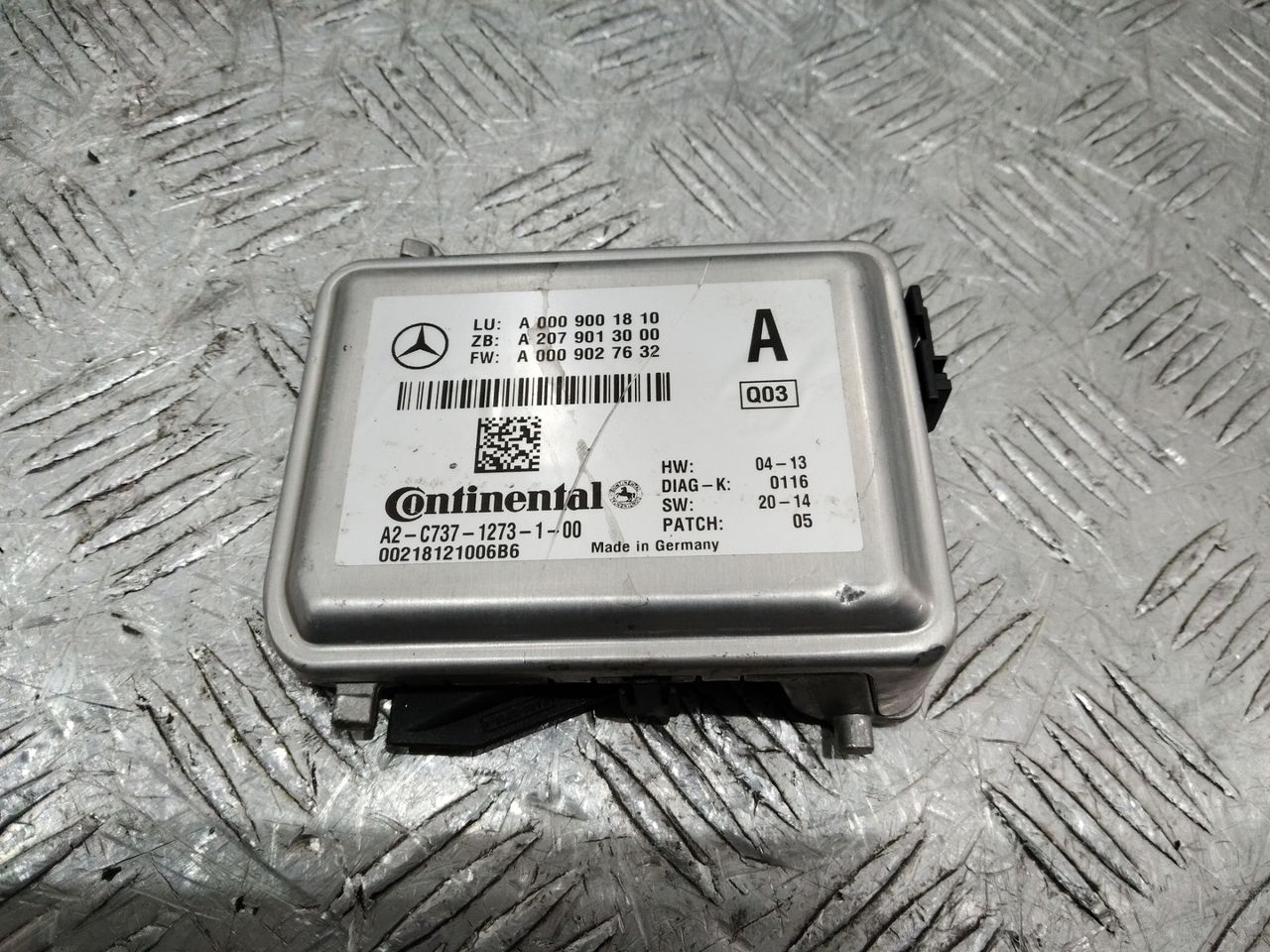 камера переднего обзора Mercedes-Benz GLE W166 2018, A0009001810
