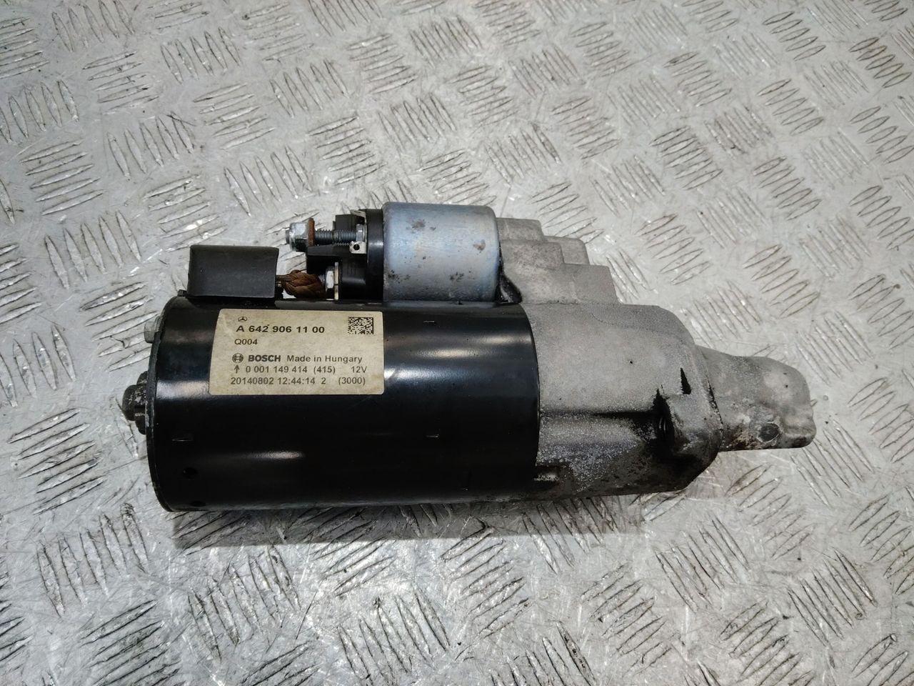 стартер Mercedes-Benz S-Класс W222/C217/A217 2014, 3.0 л., дизель, АКПП, A6429061100