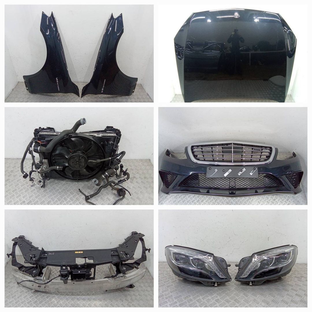 передняя часть (ноускат) Mercedes-Benz S-Класс W222/C217/A217 2015, A0995003303, A2229060902, A2229061002