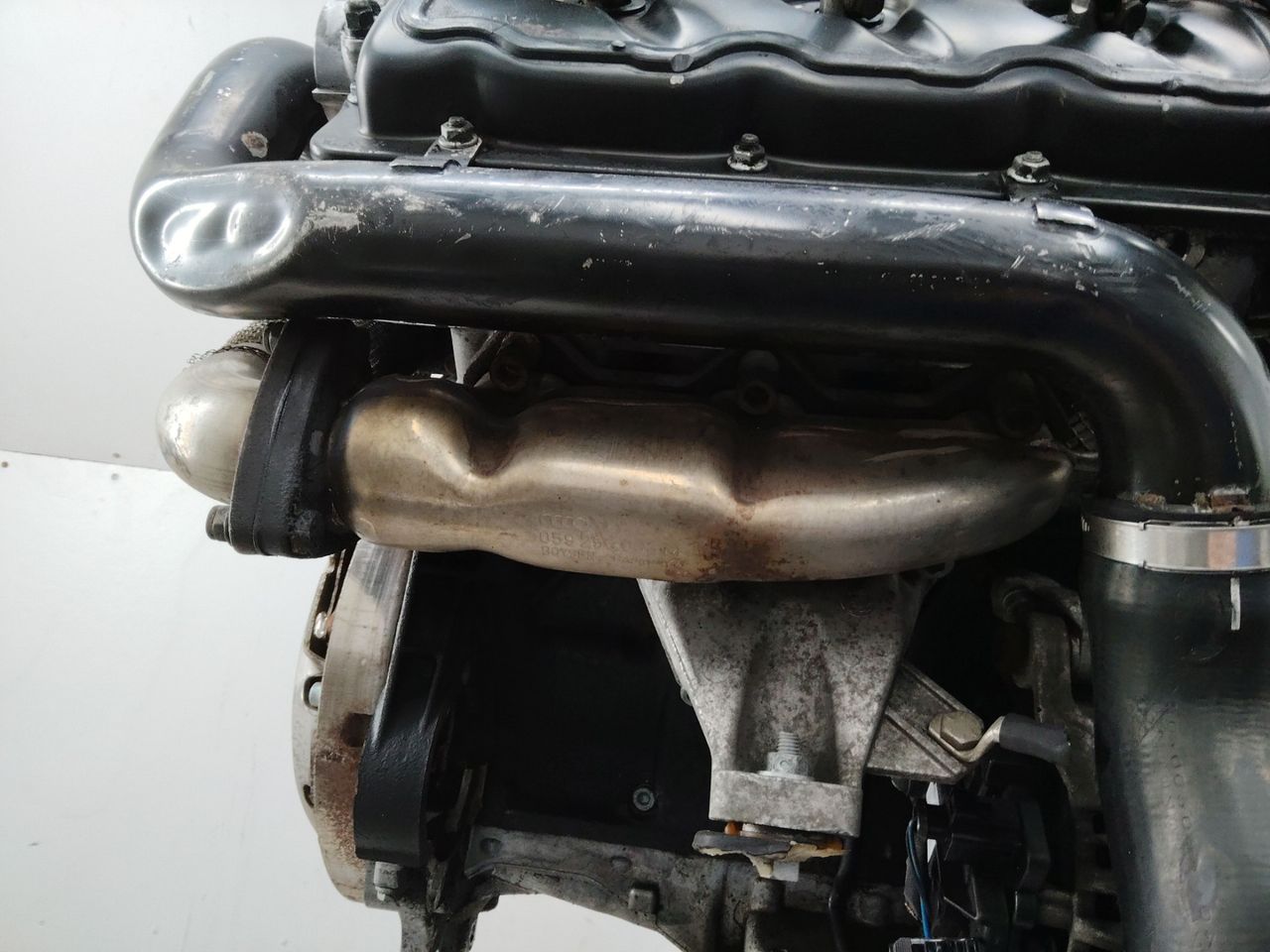 коллектор выпускной Audi A4 B5 [рестайлинг] 2001, 2.5 л., BCZ, дизель, МКПП, 059253033M