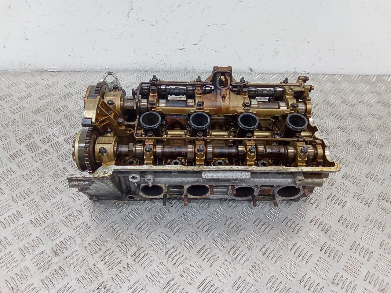 головка блока цилиндров BMW 7 серия E65/E66/E67 2003, 4.4 л., N62 B44, бензин, АКПП, 750638808