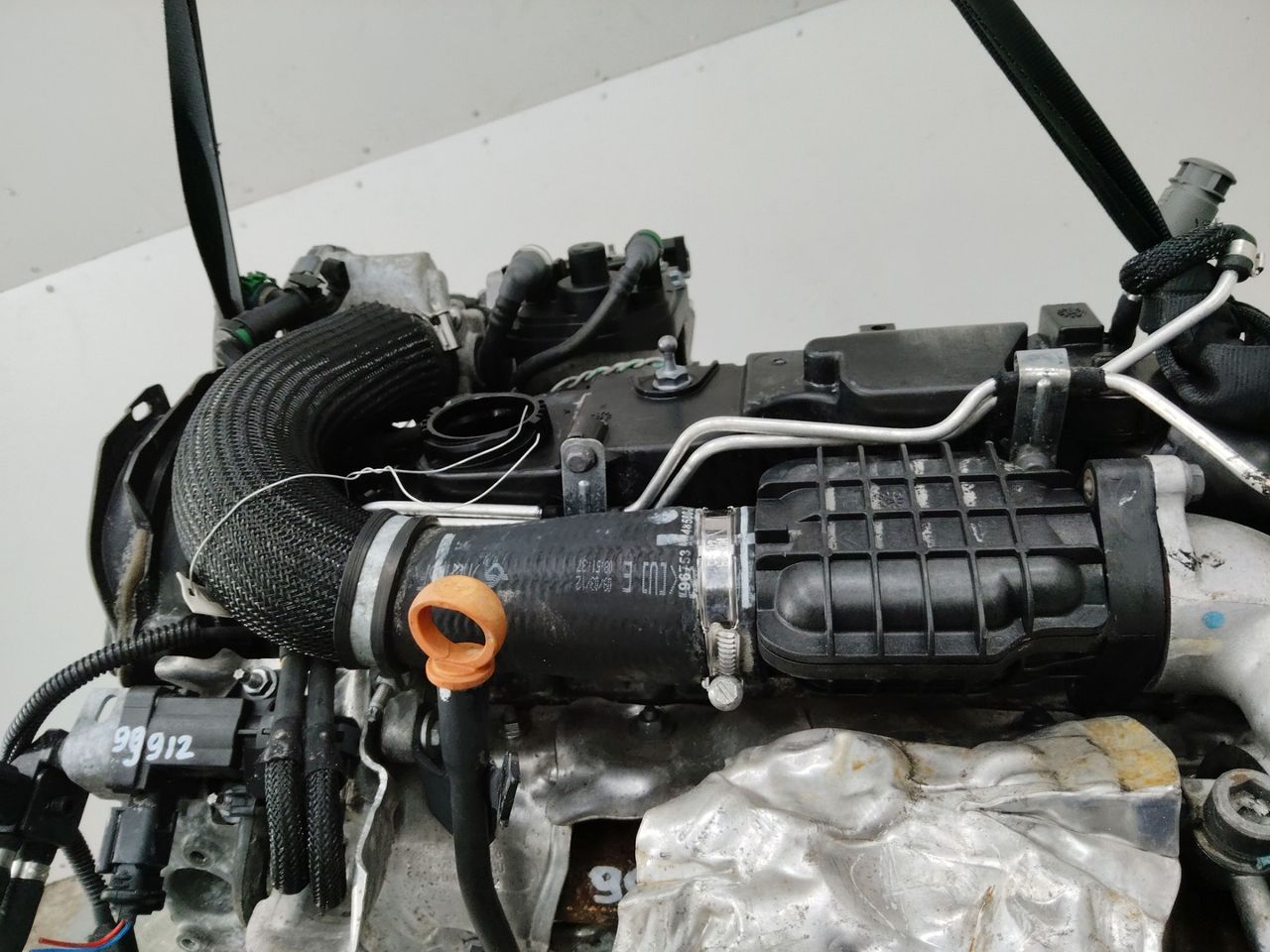 патрубок интеркулера Peugeot 208 1 поколение 2012, 1.4 л., 8HR (DV4C), дизель, 9675348580