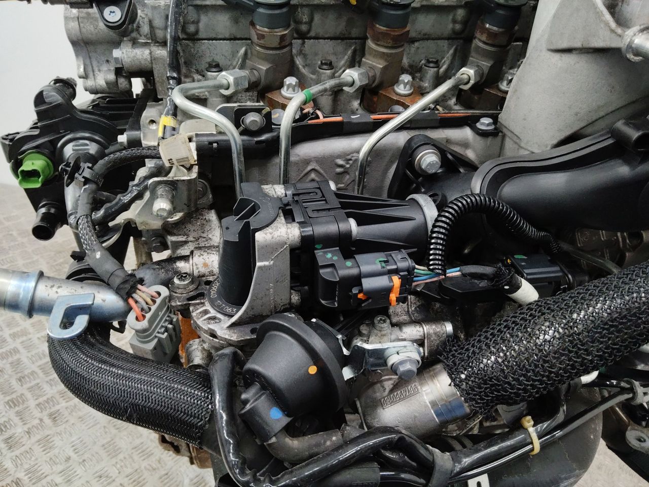 клапан EGR Peugeot 208 1 поколение 2012, 1.4 л., 8HR (DV4C), дизель, 9671187780