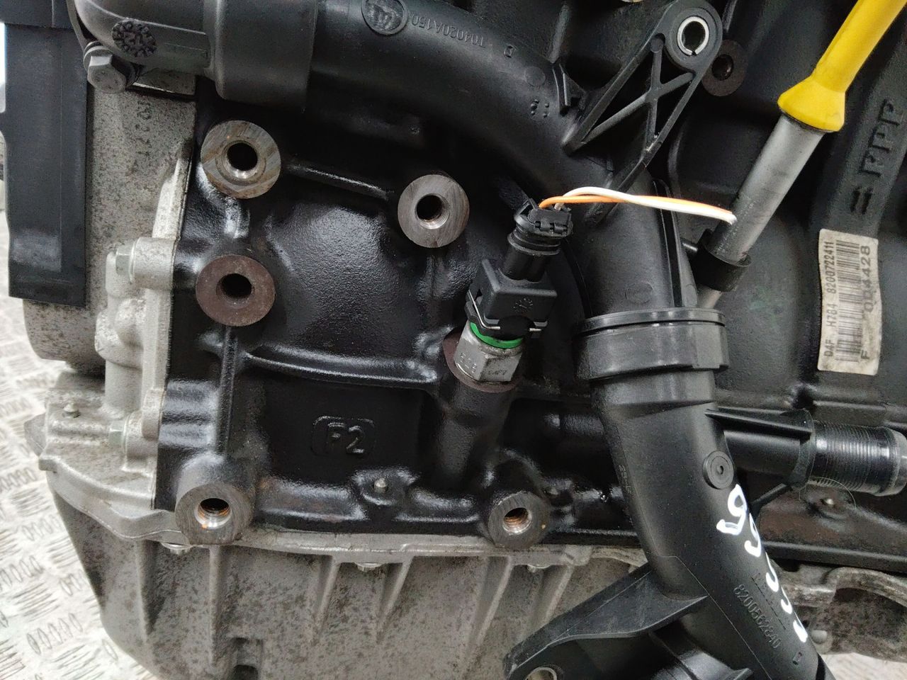 датчик уровня масла Renault Clio 3 поколение 2008, 1.2 л., D4F 784, бензин, МКПП
