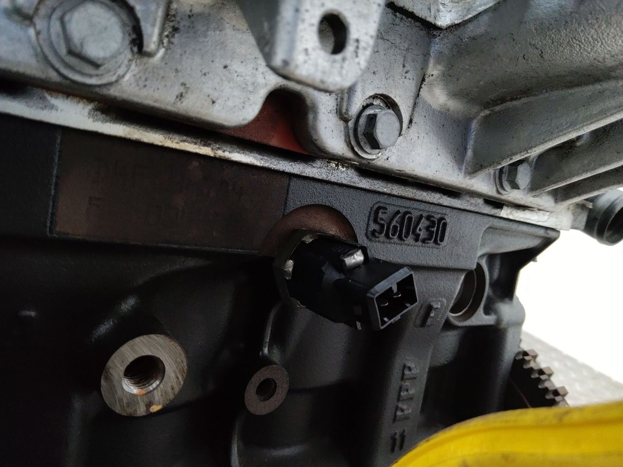 датчик детонации Renault Clio 3 поколение 2008, 1.2 л., D4F 784, бензин, МКПП