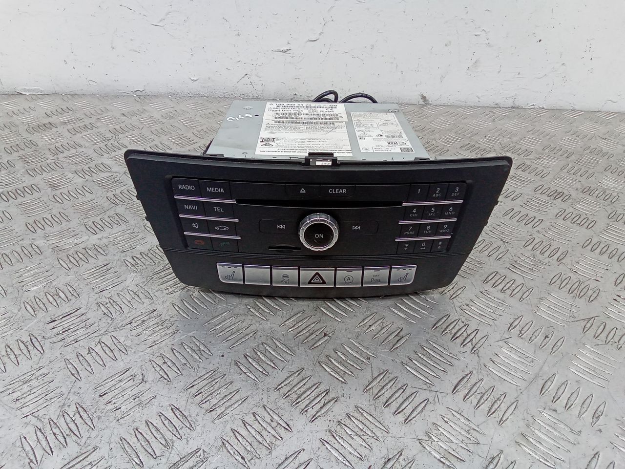 магнитола Mercedes-Benz GLS-Класс X166 2017, A1669005420