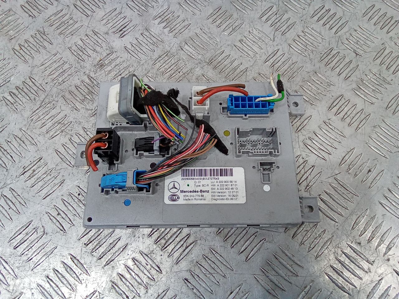 блок SAM Mercedes-Benz S-Класс W222/C217/A217 2016, A2229018701, A2229005614