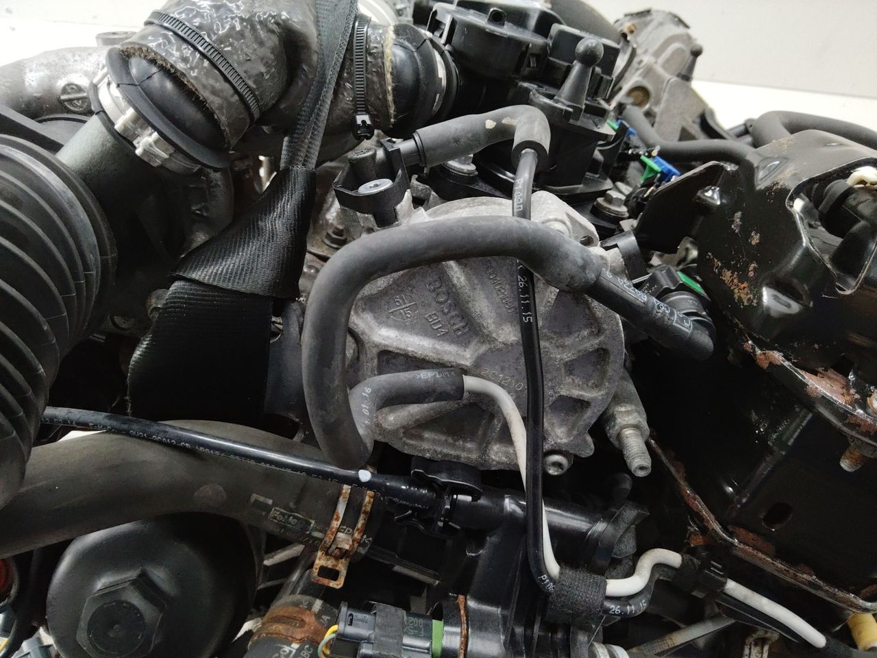 насос вакуумный Ford Fiesta 6 поколение [рестайлинг] 2015, 1.5 л., XUJB, дизель, МКПП, 9604021880