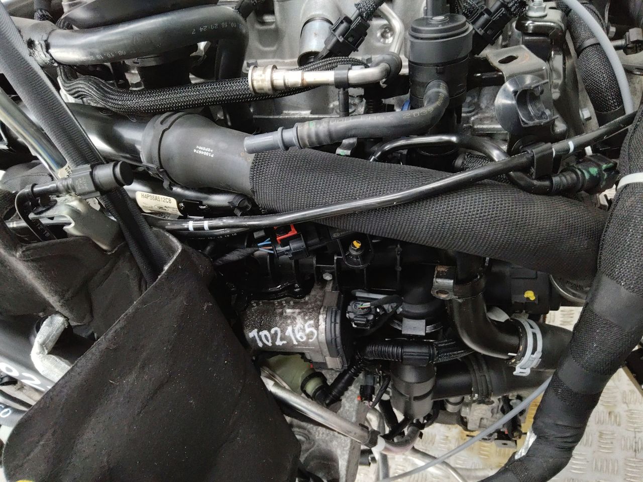 коллектор впускной Land Rover Range Rover Sport 2 поколение [рестайлинг] 2020, 2.0 л., PT204, бензин, H4P39424BC