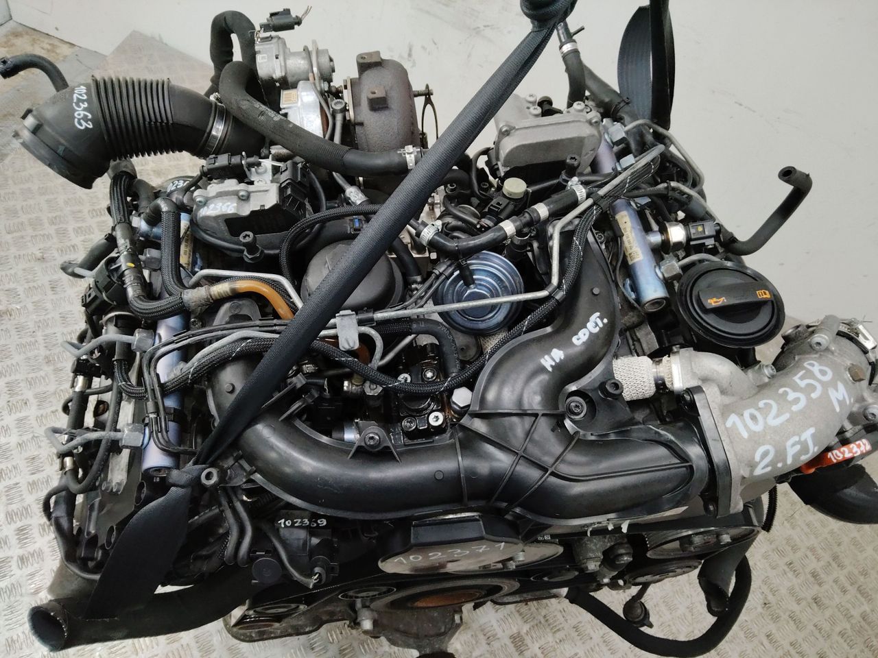 коллектор впускной Audi A6 4F/C6 2007, 3.0 л., ASB, дизель, 059129712BQ
