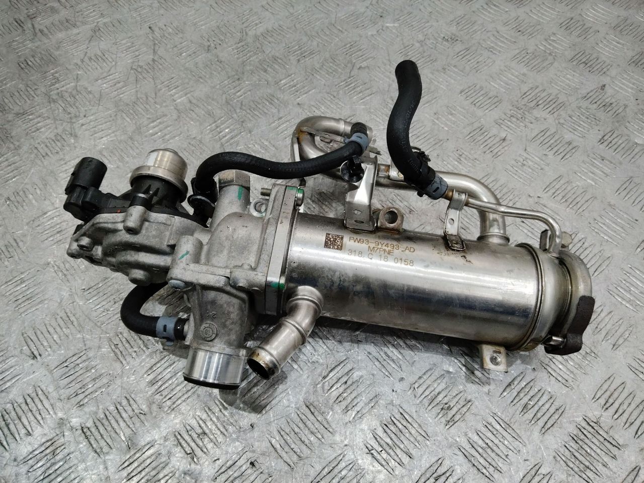 клапан EGR Land Rover Range Rover Sport 2 поколение [рестайлинг] 2018, 3.0 л., дизель, FW939Y493AD, FW939E456AA