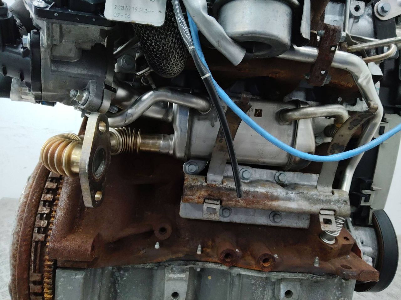 охладитель EGR / Радиатор EGR Renault Scenic 3 поколение [2-й рестайлинг] 2014, 1.5 л., K9K 636, дизель, МКПП, 147350364R