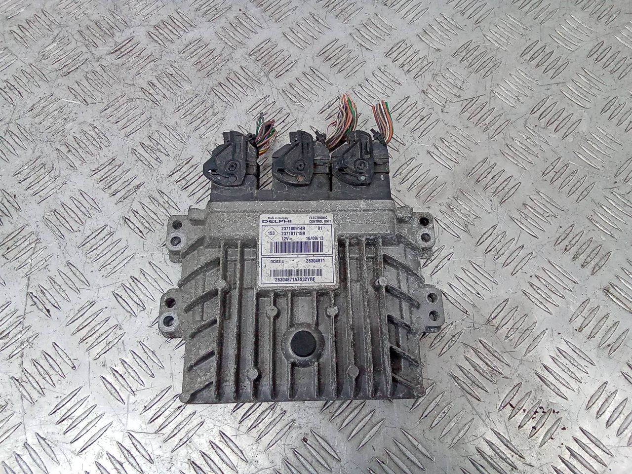 блок управления двигателем Renault Megane 3 поколение 2013, 1.5 л., дизель, МКПП, 237100914R, 237101715R