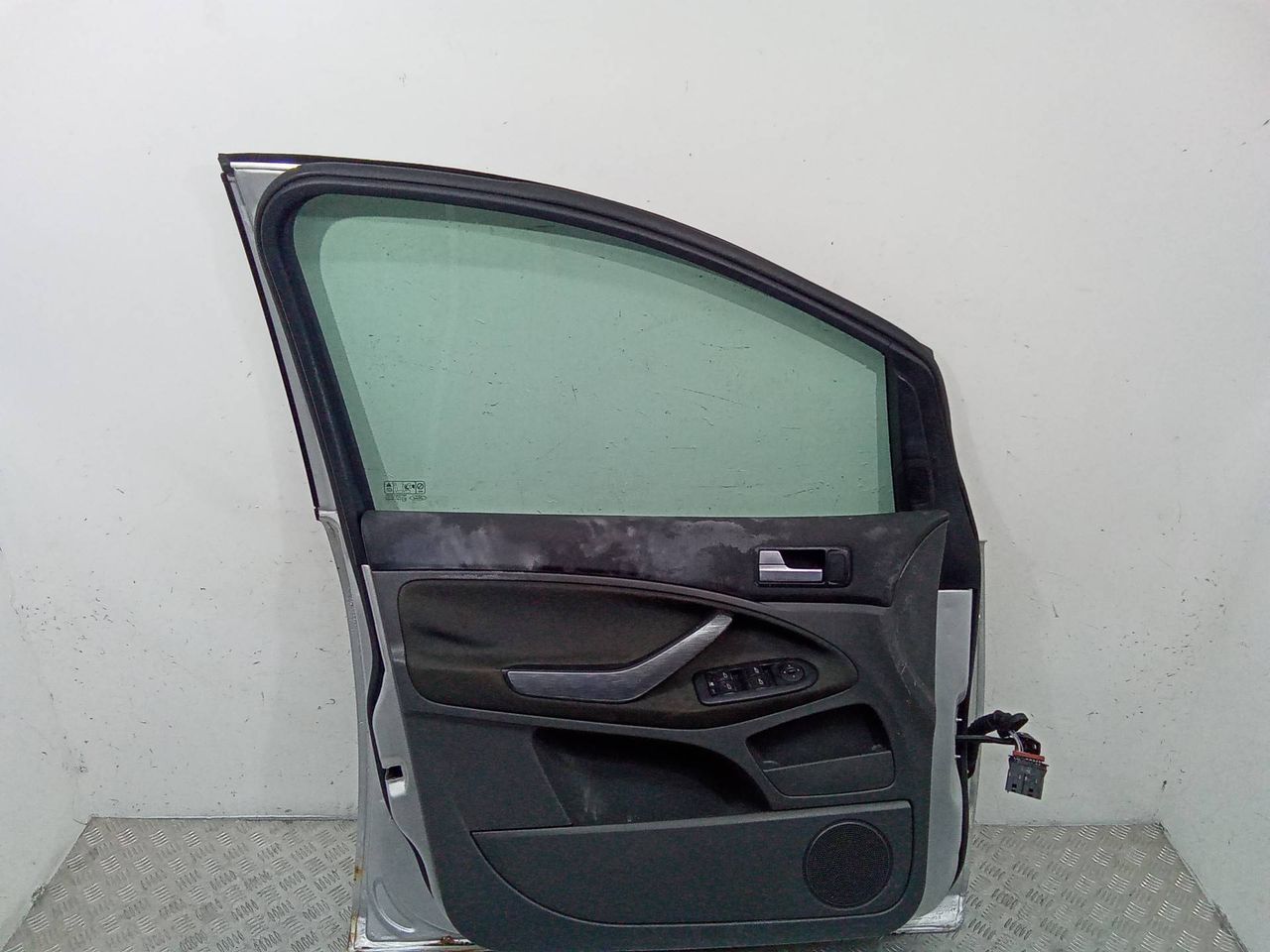стеклоподъемник электрический передний левый Ford C-Max 1 поколение [рестайлинг] 2007