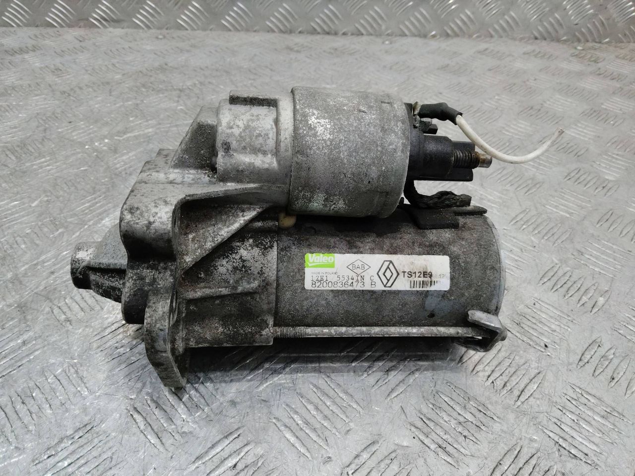 стартер Renault Megane 3 поколение 2011, 1.5 л., дизель, МКПП, 8200836473